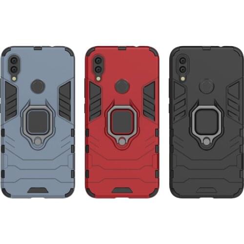 Armor Ring Case For xiaomi redmi 9 case Magnetic Car Hold Shockproof Protective Soft Bumper Phone Cover For redmi 8a 7A Case