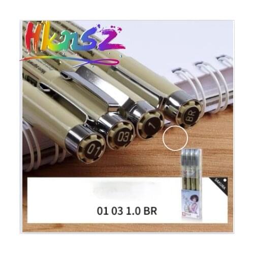 Cherry Blossom 4-13 Different sizes pig micron pin pen XSDK black mark brush pen pen sketch design