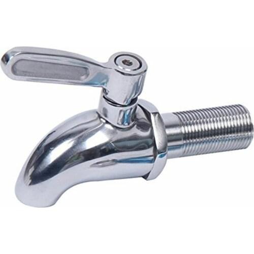 Stainless Steel Beverage Drink Water Dispenser Wine Barrel Spigot Faucet Tap Wine Barrel Water Faucet Bottled Water Dispenser