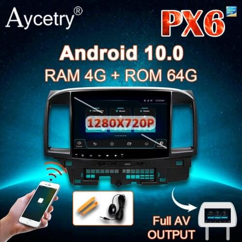 For Mitsubishi lancer 2014-2018 2 Din CAR Radio Android 10 GPS Navigation radioradio CAR audio stereo DSP IPS SCREEN no 2din dvd