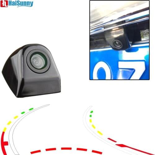 HaiSunny Waterproof Car Parking Rear Night View Reverse Camera Dynamic Line For Android DVD Video Player TFT Car Monitor