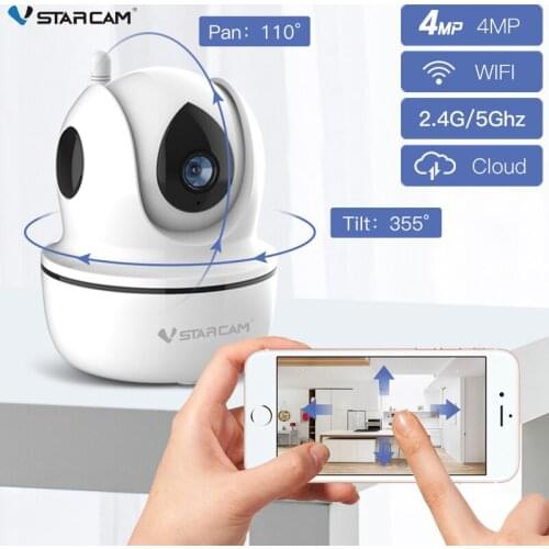 Vstarcam CS26Q 4MP QUHD AI Security IR PT Camera 2.4GHz 5GHz Dual Band WiFi Human Detection Auto Tracking IP Camera Two-Way Talk