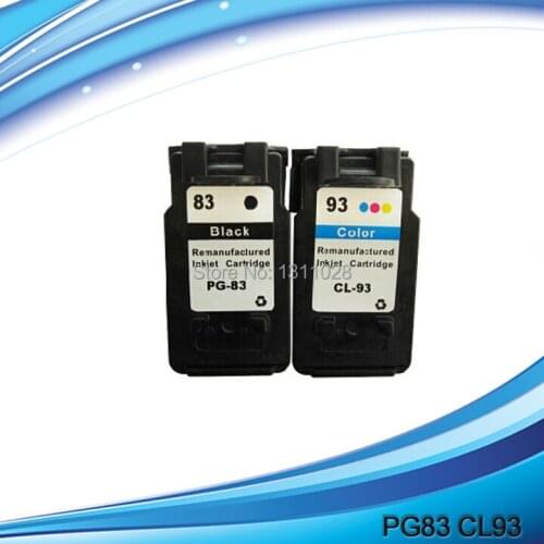 INK WAY PG83 CL93 Remanufactured Ink Cartridges for PIXMA E608 E518 E618