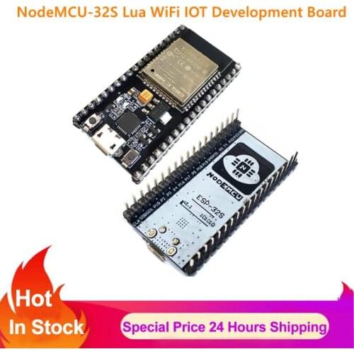 1PCS ESP32 Development Board WiFi+Bluetooth Ultra-Low Power Consumption Dual Core ESP-32 ESP-32S ESP 32 NodeMCU-32S Lua Dropship