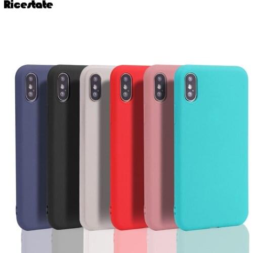 For iphone X For iphone XR XS MAX Crystal and Frosred Soft Case For iphone X R XS MAX Back Cover Protect Skin Silicon case