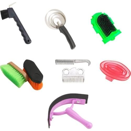 Horse Washing Kit Brush Horse Washing Kit Supplies Horse Grooming Kit 9-Piece Equine Care Series Horse Bath Tool
