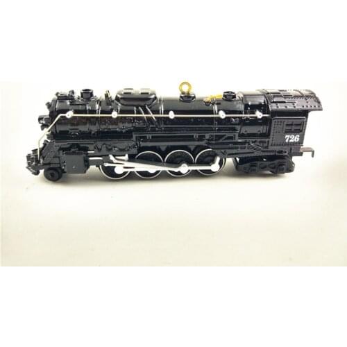 Steam train alloy body wheel movable model