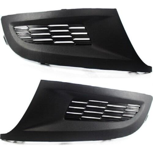 Fog lamp Frame Fog Lamp Cover Front Bumper Fog Lamp Grille lower Grilles For 2011-2013 Volkswagen Polo 6R