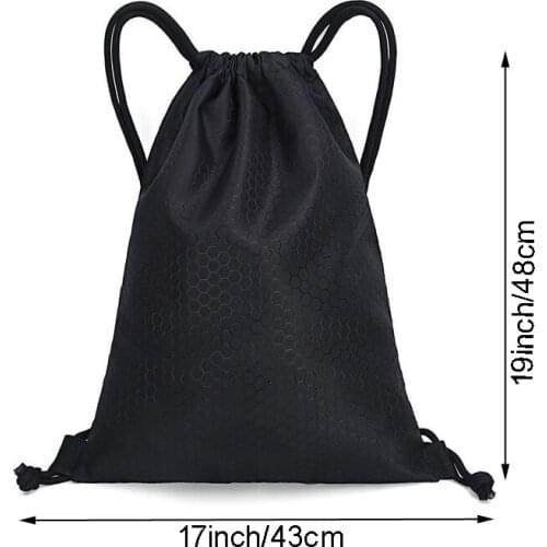 Sport Equipment Storage Drawstring Bag, for Soccer Basketball Ball,Custom logo