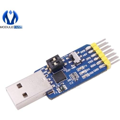 USB CP2102 to TTL RS232 USB TTL to RS485 Mutual Convert 6 in 1 Convert Module Board