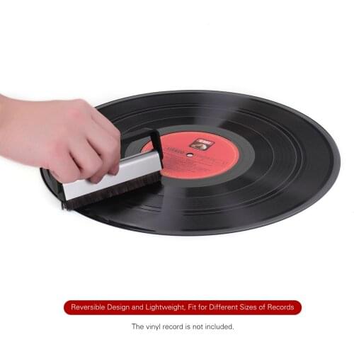 Vinyl Record Cleaner Cleaning Brush Anti-Static Soft Carbon Fiber Brush