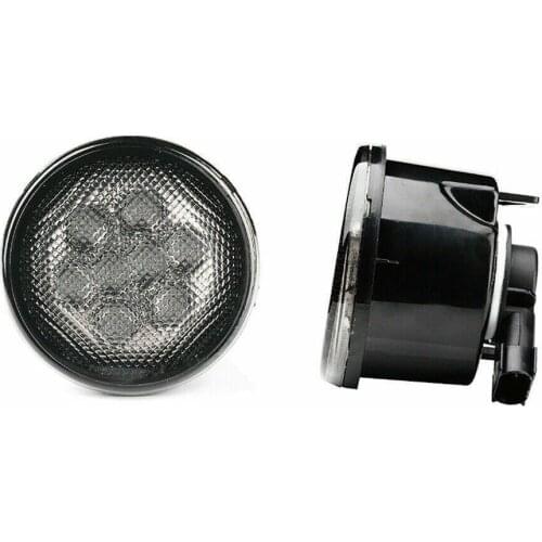 LED Turn Signal+ Side Marker Fender Light Smoked Lens Wrangler 07-17 For Jeep JK Y7N9
