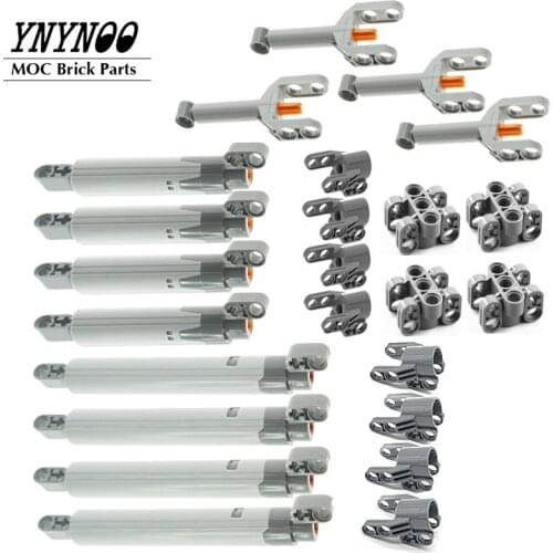 24Pcs/Lot High-Tech 15L Linear Actuator Long 61927 MOC Building Blocks Bricks 61904 61905 92693 Parts DIY Spare Bulk Parts Toys