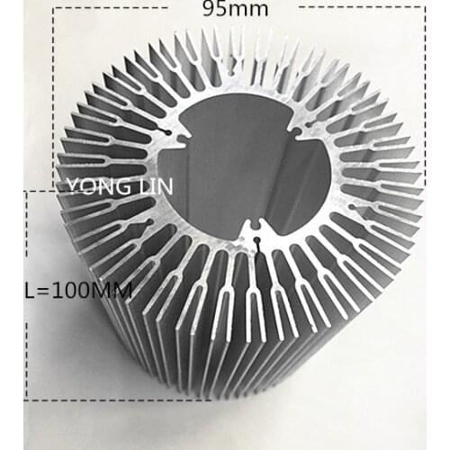 5pcs LED heatsink/10w/ led15w 20w 25w 30w 35W LED heatsink/95*45-100mm Fan heatsink