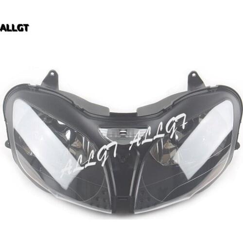 ALLGT 1 x Front Headlight Headlamp Assembly For Kawasaki ZX6R 2000 2001 2002