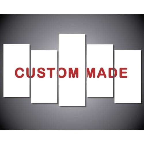 ArtSailing 5 piece canvas painting custom made HD posters and prints canvas painting for living room free shipping