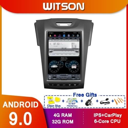 WITSON Android 9.0 DSP Car Radio Multimedia Video Player For Isuzu D Max DMAX tesla Navigation GPS 2din autoradio