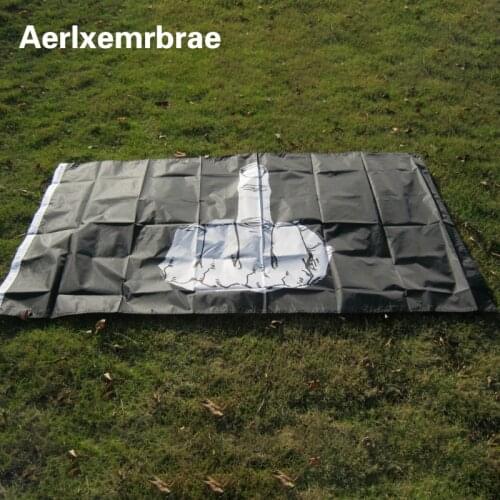 Free Shipping for up yours middle finger Flag 90*150cm Polyester Hanging Flag and Bannes 2 Sides Printed Home flag