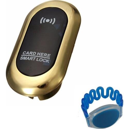 DIY 125 KHZ RFID store content ark wardrobe /supermarket cabinet lock/electronic door lock swimming pool+ 1pcs watch band