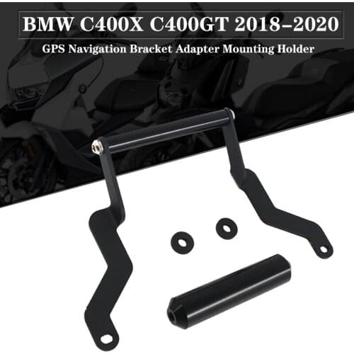 For BMW C400X C 400 X 400X C400 2018-2020 Motorcycle GPS Smart Phone Navigation Mount Bracket Adapter Mounting Holder support