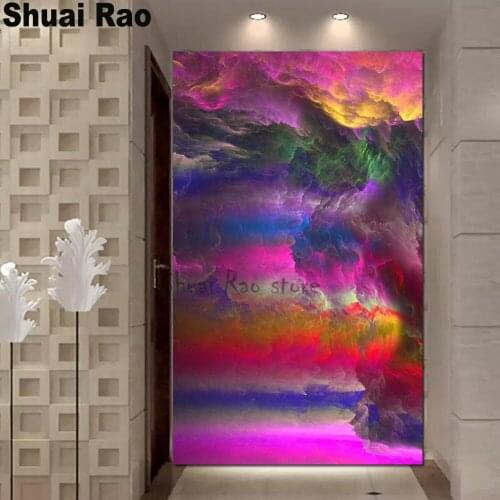 Stunning more Color cloud 5d diy Diamond painting full Square round resin drill diamond embroidery sale mosaic abstract art