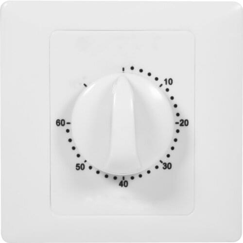 AC 220V High Power Pump Timer Mechanical Time Switch Countdown Control 86 Panel 60 Min With Time Switch Controller