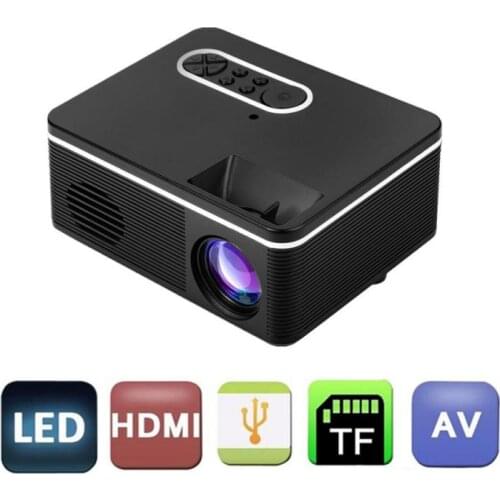 S361 1080P Mini Projector Home Projector Home Theater No Projector Screen Good Than Television Home Theatre System And Smart TV