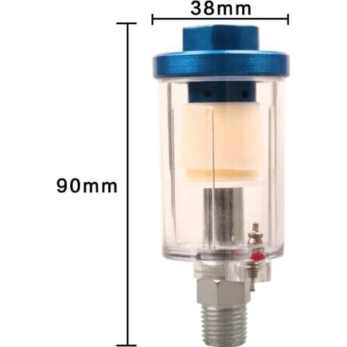 New high pressure 1/4'' Water Oil Separator Inline air hose filter Moisture Trap For Compressor Spray Paint Gun Pneumatic Parts