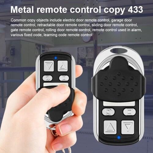 433MHZ Metal Copy Came Remote Control for Garage Car Home Gate Sliding Door VDX99