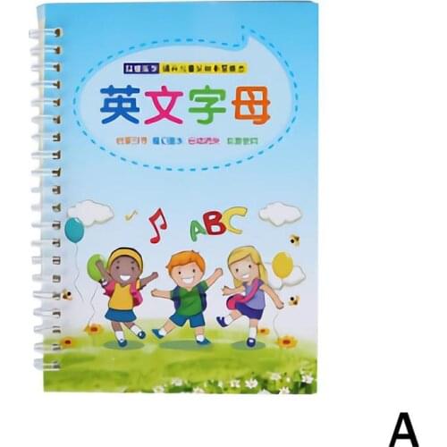 3d Copybook For Calligraphy Numbers 0-10 Handwriting Books Childrens Preschool Copybook Practice Writing Book For Kids Toys