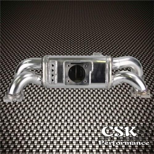 Alloy Air Intake Manifold Fits For Subaru Impreza WRX STi Turbo EJ20 EJ25 2001-2007