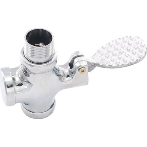 Iron Foot Flush Valve Toilet Toilet Squatting Toilet Foot Flush Valve Stool Flush Valve Flush Valve