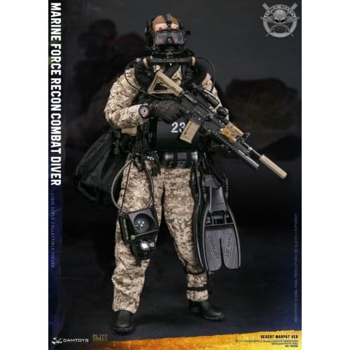 1/6 of the Action Figures model Desert camouflage DAMTOYS DAM 78056 USMC corps divers