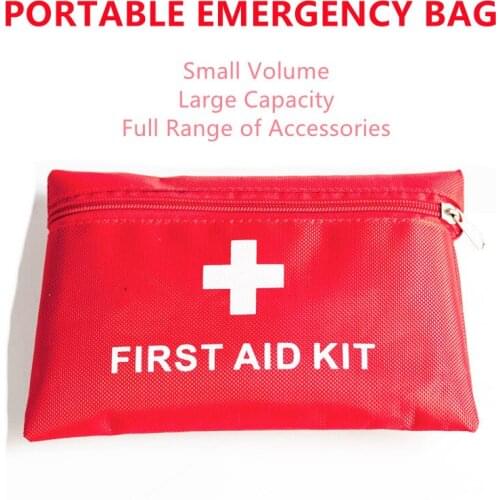12 Piece First Aid Kit Outdoor Emergency Kit Car Carrying Family Life-saving Kit Emergency Injury Protective Equipment