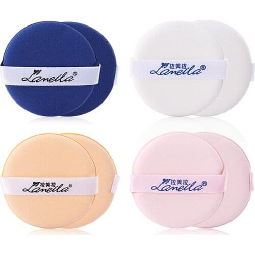 2pcs/lot Skin-friendly BB Cream Powder Puff,Pressed Power Puff,Air-cushion Foundation Tool,Latex Makeup Sponge Puffs
