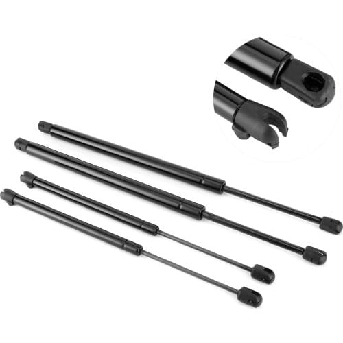 4Pcs Gas Struts Support Spring AU Tailgate Rear Window Fit For Nissan Pathfinder R51 05‑12