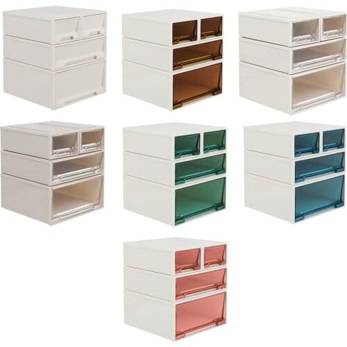 4pcs 1/6 Scale Dollhouse Drawer Storage Box Simulation Baby Doll Decoration