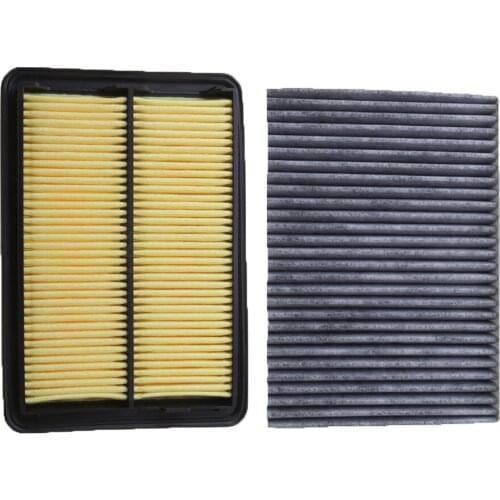 Car Air Filter+ Cabin Filter 2 Pcs for Nissan X-trail Rogue T32 2013-2019 1.6l 2.0l 2.5l Model Filter Oem 165464ba1a 272774ba0a