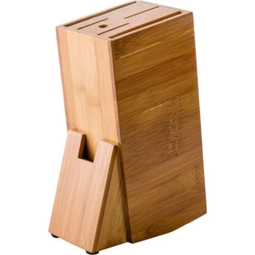 Wood Knife Holder Knife Block Stand Knives Storage Shelf Rack Storage Box Organizer Kitchen Accessories Tool