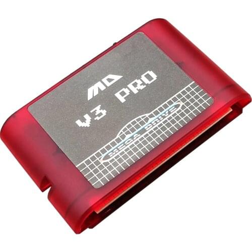 Mega Drive V3 Pro Version 2021 1200 in one China version md game cassette for Sega game consoles everdrive md series
