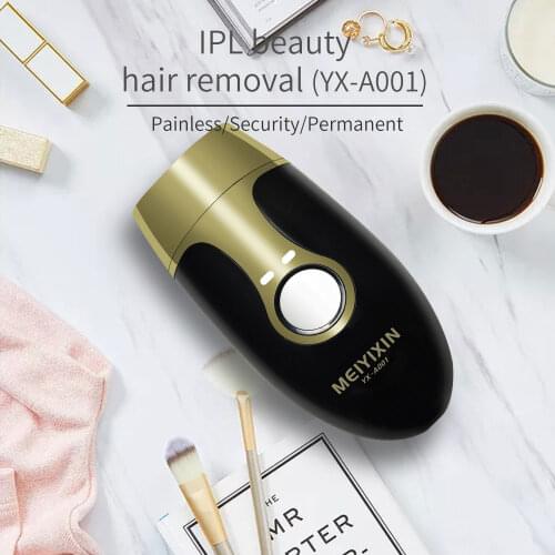 Laser Photoepilator Permanent Mini IPL 500,000 Flashes Paulse Light Hair Removal Machine Female Male Bikini Facial Painless Home