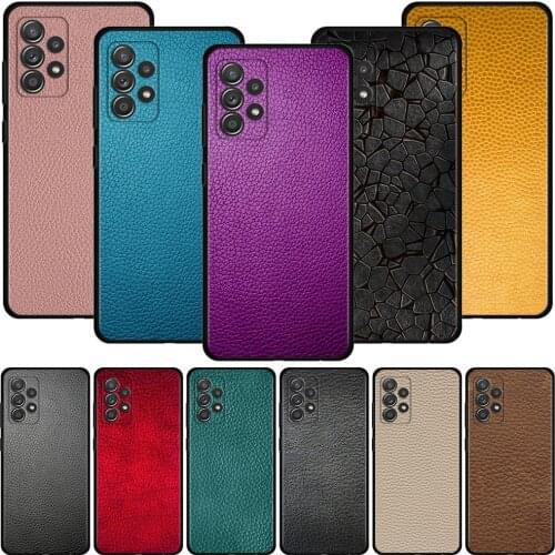 Fashion Pattern Leather Cover For Samsung Galaxy A51 A71 A41 A31 A11 A01 A72 A52 A42 A32 A22 A21s A02s A12 A02 Shell Capa Case