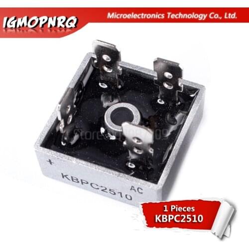 1PCS KBPC2510 25A 1000V bridge rectifier new and original IC