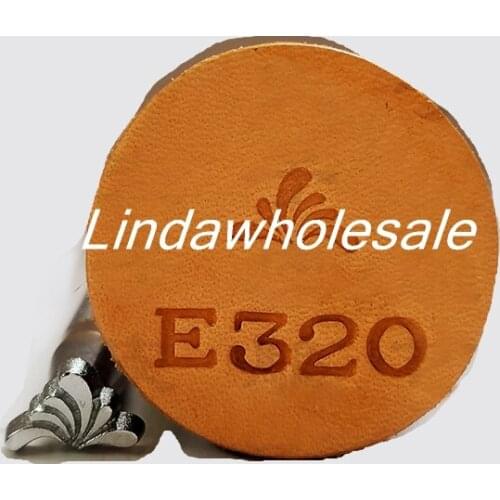 Leather carving printing tool E320,learher tools stamps,stamp leather craft