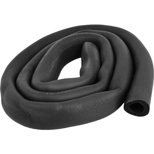6Ft Long Hose 3/4" x 3/8" Air Conditioner Heat Insulation Pipe Black