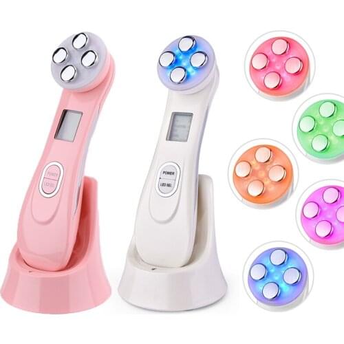 Deciniee Facial Skin Care RF EMS Electroporation LED Photon Light Therapy Beauty Anti Aging Face Lifting Tightening dropshipping