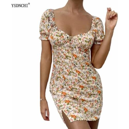 YSDNCHI Summer Dresses With Sleeves
