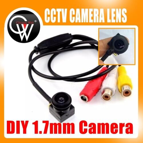 5MP HD 1.7mm 1/4 lens 600TVL Color/B&W Camera cctv Security Camera