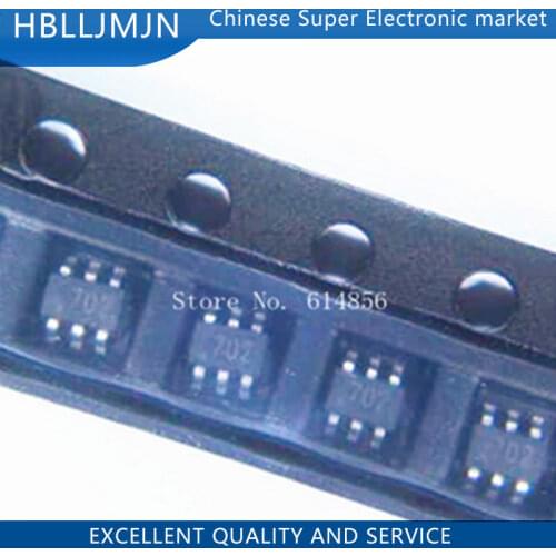 50PCS 2N7002DW-7-F 2N7002DW 702 SOT-363 2N7002