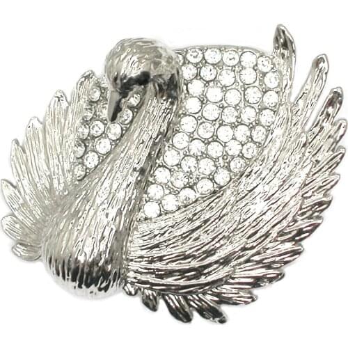 Swan Brooches For Women Weddings Party Office Brooch Pins Gifts